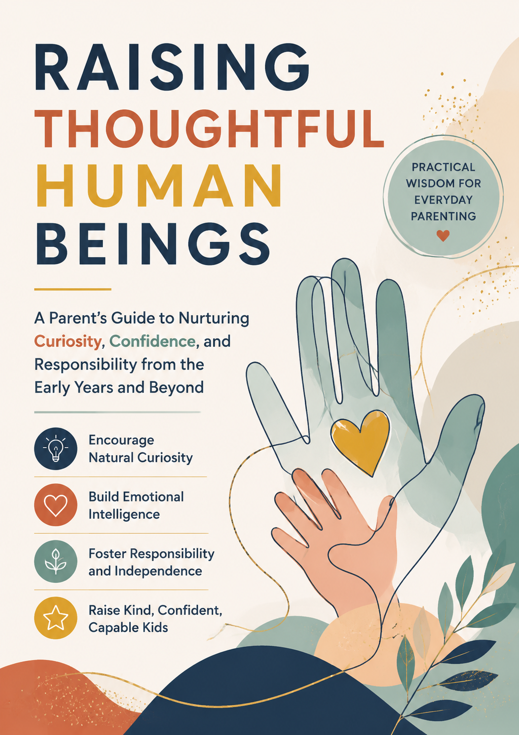 Raising Thoughtful Human Beings: A Practical Guide to Nurturing Curiosity, Emotional Intelligence, Confidence, and Responsibility in Children