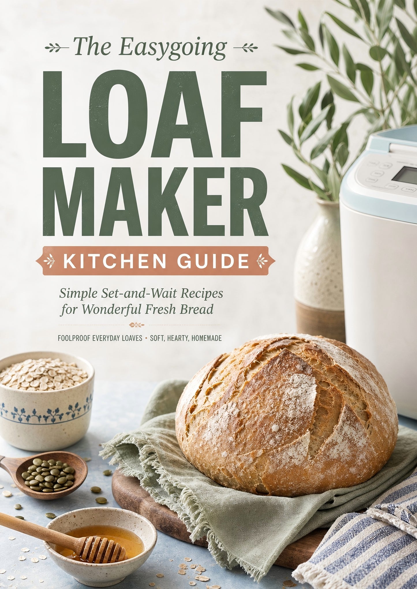 The Easygoing Loaf Maker Kitchen Guide: Simple Set-and-Wait Recipes for Wonderful Fresh Bread
