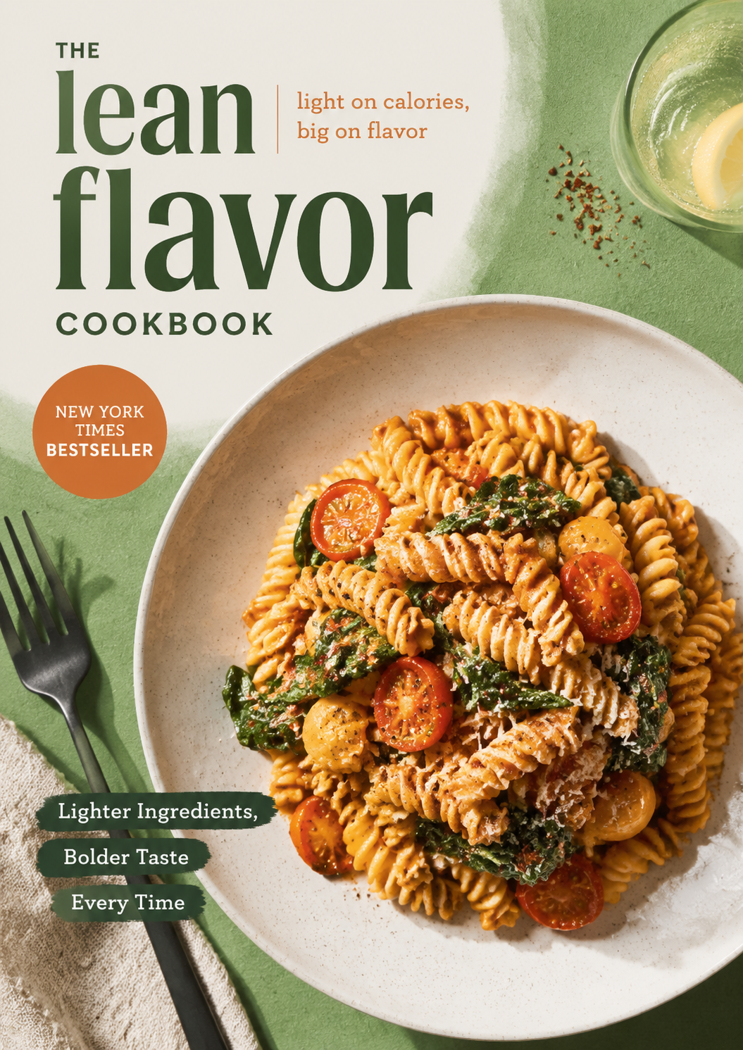 The Lean Flavor Cookbook: Light on Calories, Big on Flavor with Lighter Ingredients and Bolder Taste