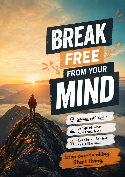 Break Free from Your Mind: Silence Self-Doubt, Stop Overthinking, and Create a Life That Feels Like You