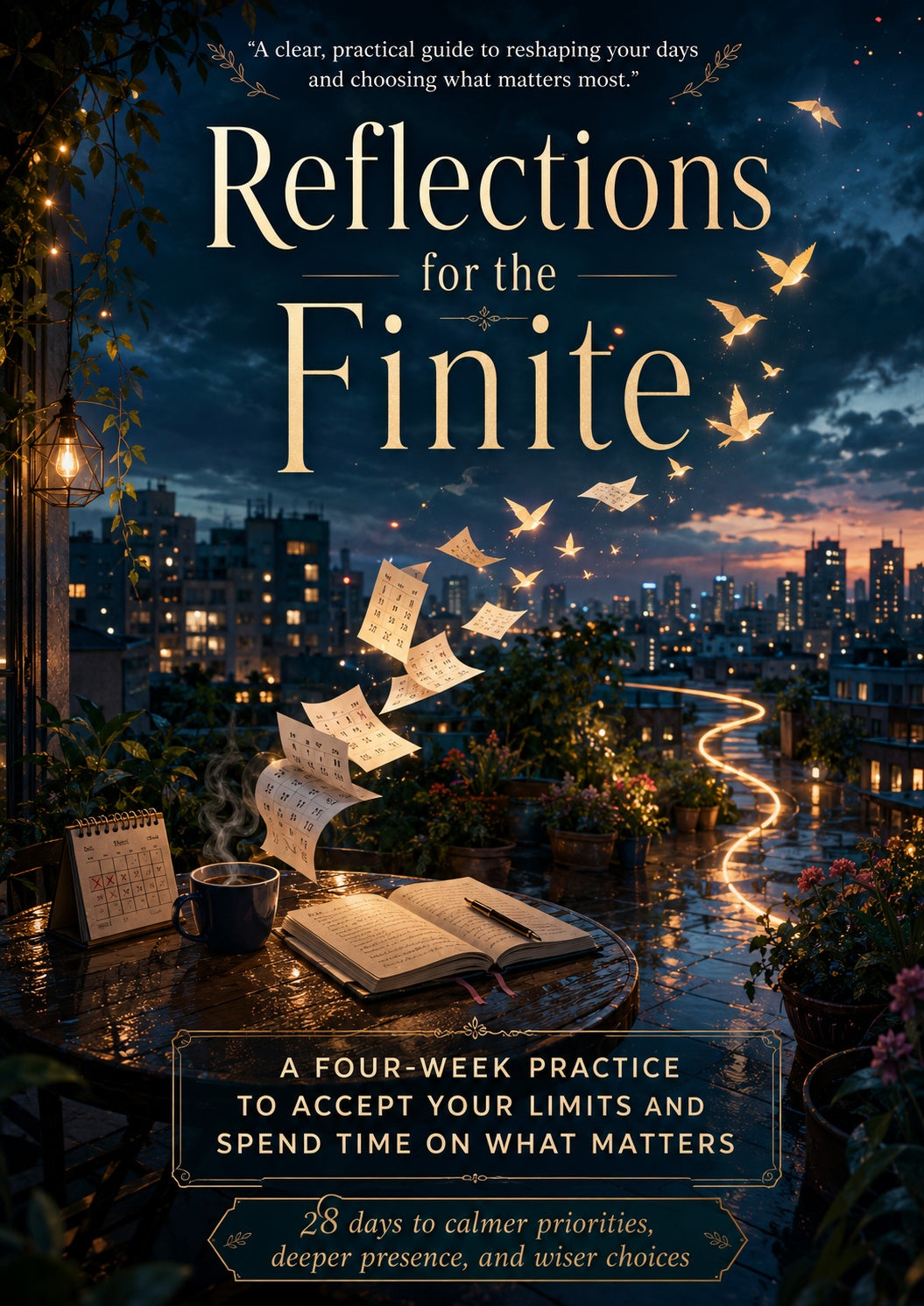 Reflections for the Finite: A Four-Week Practice to Accept Your Limits and Spend Time on What Matters