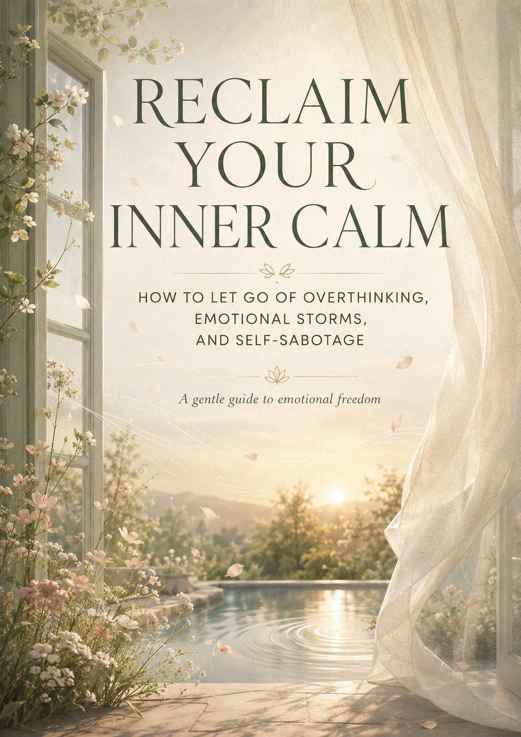 Reclaim Your Inner Calm: How to Let Go of Overthinking, Emotional Storms, and Self-Sabotage | A Gentle Self-Help Guide to Emotional Freedom, Mental Clarity, and Inner Peace