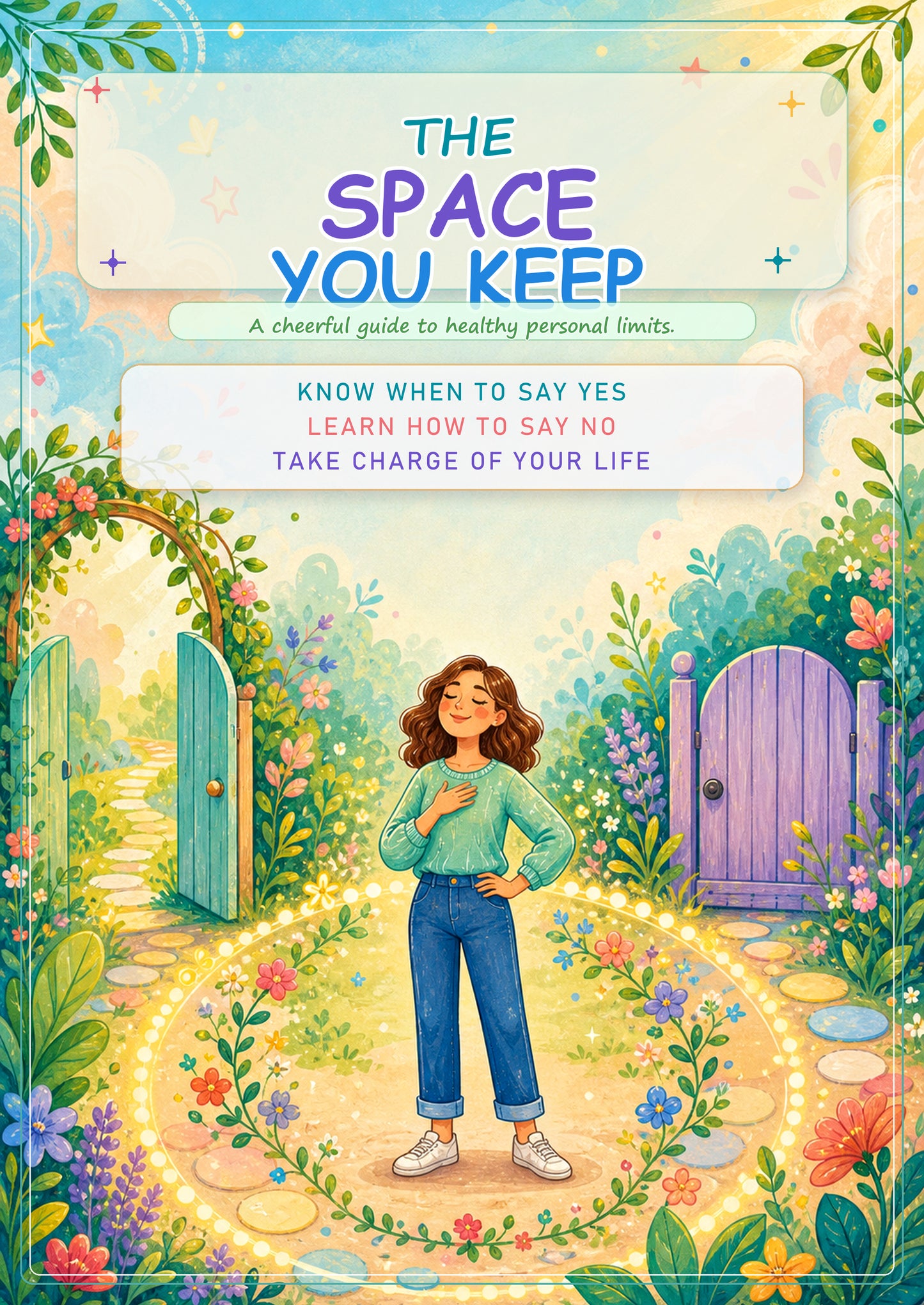 The Space You Keep: A Cheerful Guide to Healthy Personal Limits, Saying Yes with Confidence, Saying No Without Guilt, and Taking Charge of Your Life