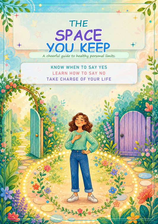 The Space You Keep: A Cheerful Guide to Healthy Personal Limits, Saying Yes with Confidence, Saying No Without Guilt, and Taking Charge of Your Life
