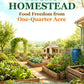 MicroHOMESTEAD: Food Freedom from One-Quarter Acre | Practical Paperback Guide to Seeds, Soil, Compost, Organic Growing & Harvest Preservation