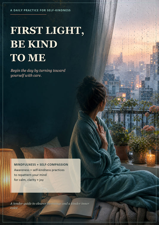 First Light, Be Kind to Me: Mindfulness & Self-Compassion Practices for Calmer Mornings, Clearer Thinking, and a Kinder Inner Voice