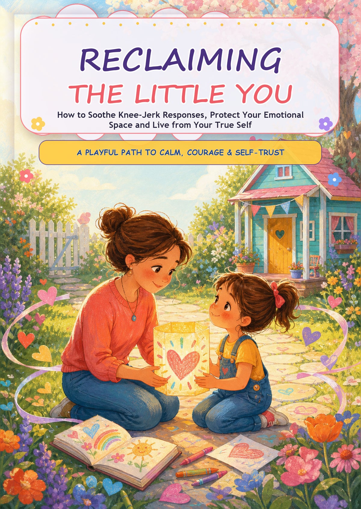 Reclaiming the Little You: A Playful Inner Child Healing Guide to Soothe Knee-Jerk Reactions, Build Kind Boundaries, and Live from Your True Self | Paperback Self-Help Book