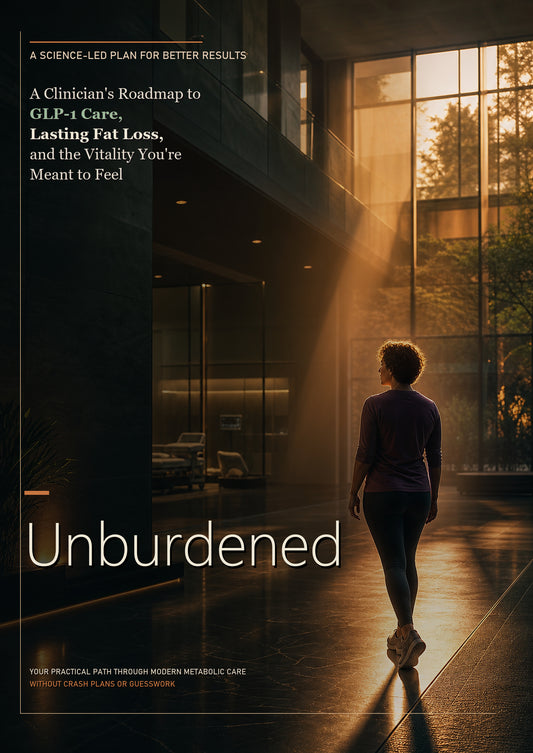 Unburdened: A Science-Led GLP-1 Wellness Guide for Lasting Weight Loss, Better Habits, and Metabolic Health