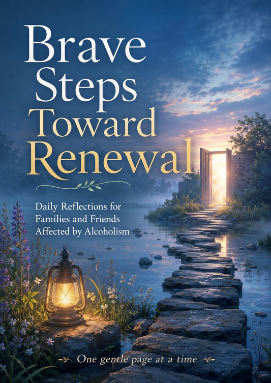 Brave Steps Toward Renewal: Daily Reflections for Families and Friends Affected by Alcoholism | Gentle Recovery Support, Emotional Clarity, and Hope One Page at a Time