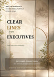 Clear Lines for Executives: Practical Leadership Boundaries Book for Better Decisions, Stronger Teams, and Calm Authority