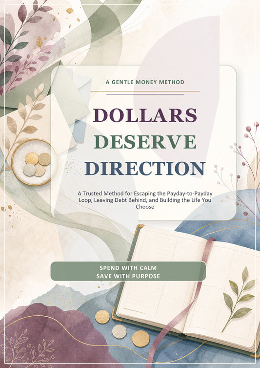 Dollars Deserve Direction: A Gentle Personal Finance Budgeting Guide for Calm Spending, Debt Reduction, and Purposeful Saving