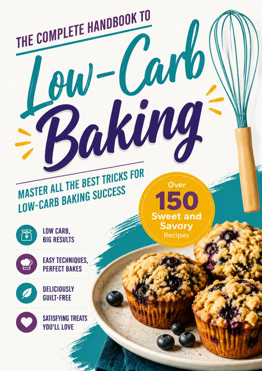 The Complete Handbook to Low-Carb Baking: 150+ Sweet and Savory Recipes with Easy Techniques for Perfect Bakes**