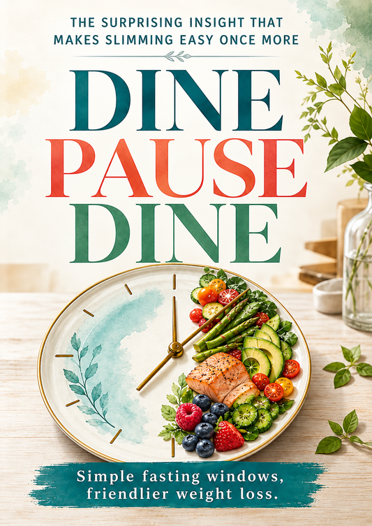Dine Pause Dine: A Beginner-Friendly Intermittent Fasting Guide for Simple Fasting Windows, Mindful Eating Rhythms, and Friendlier Weight Loss