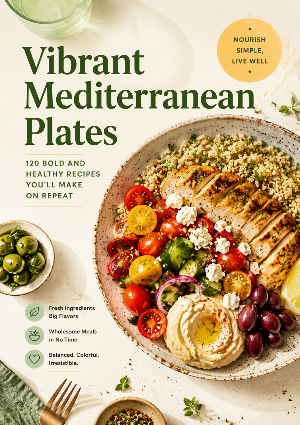 Vibrant Mediterranean Plates: 120 Bold and Healthy Recipes You’ll Make on Repeat