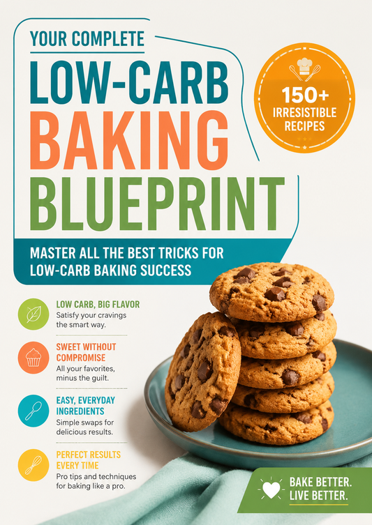 Your Complete Low-Carb Baking Blueprint: 150+ Irresistible Recipes and Proven Tricks for Low-Carb Baking Success